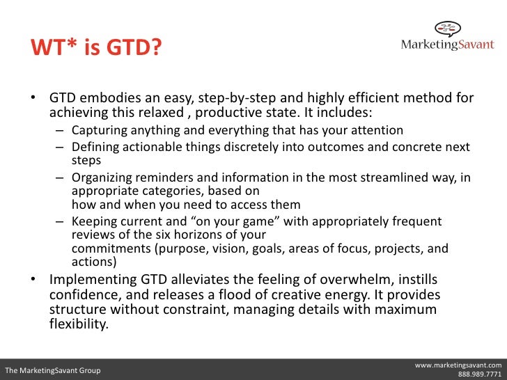 gtd incompletion trigger list